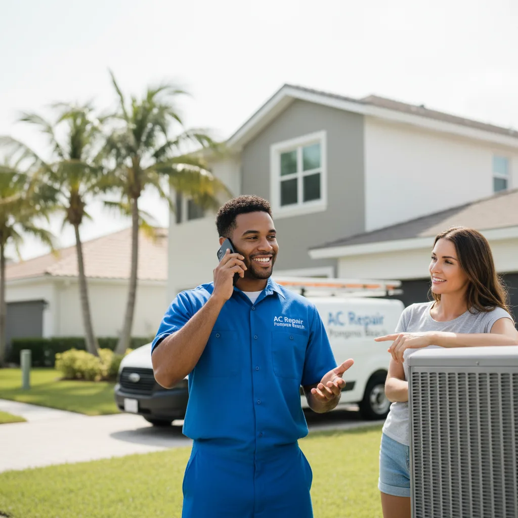 AC Repair Pompano Beach customer support in Perdido